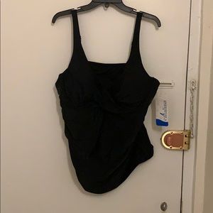 Black bathing suit